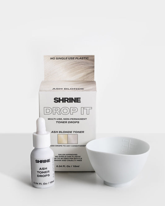 Ash Blonde Toner - DROP IT - SHRINE