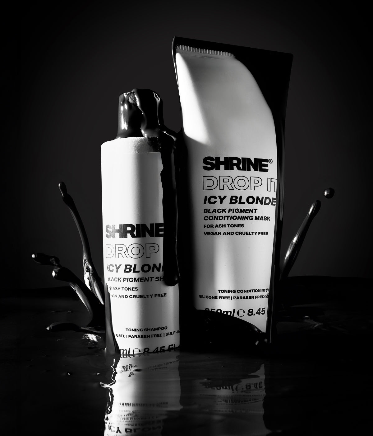 Icy Blonde Black Pigment Shampoo & Mask Duo