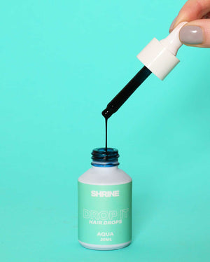 Aqua Green Hair Dye Dropper DROP IT