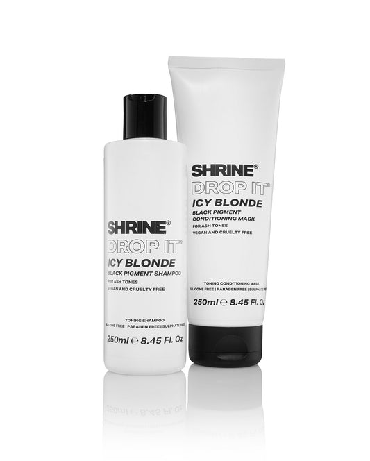 Icy Blonde Black Pigment Shampoo & Mask Duo - SHRINE