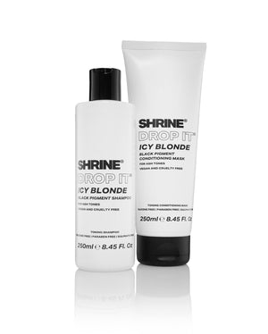 Icy Blonde Black Pigment Shampoo & Mask Duo - SHRINE