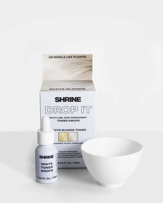 White Blonde Toner - DROP IT - SHRINE