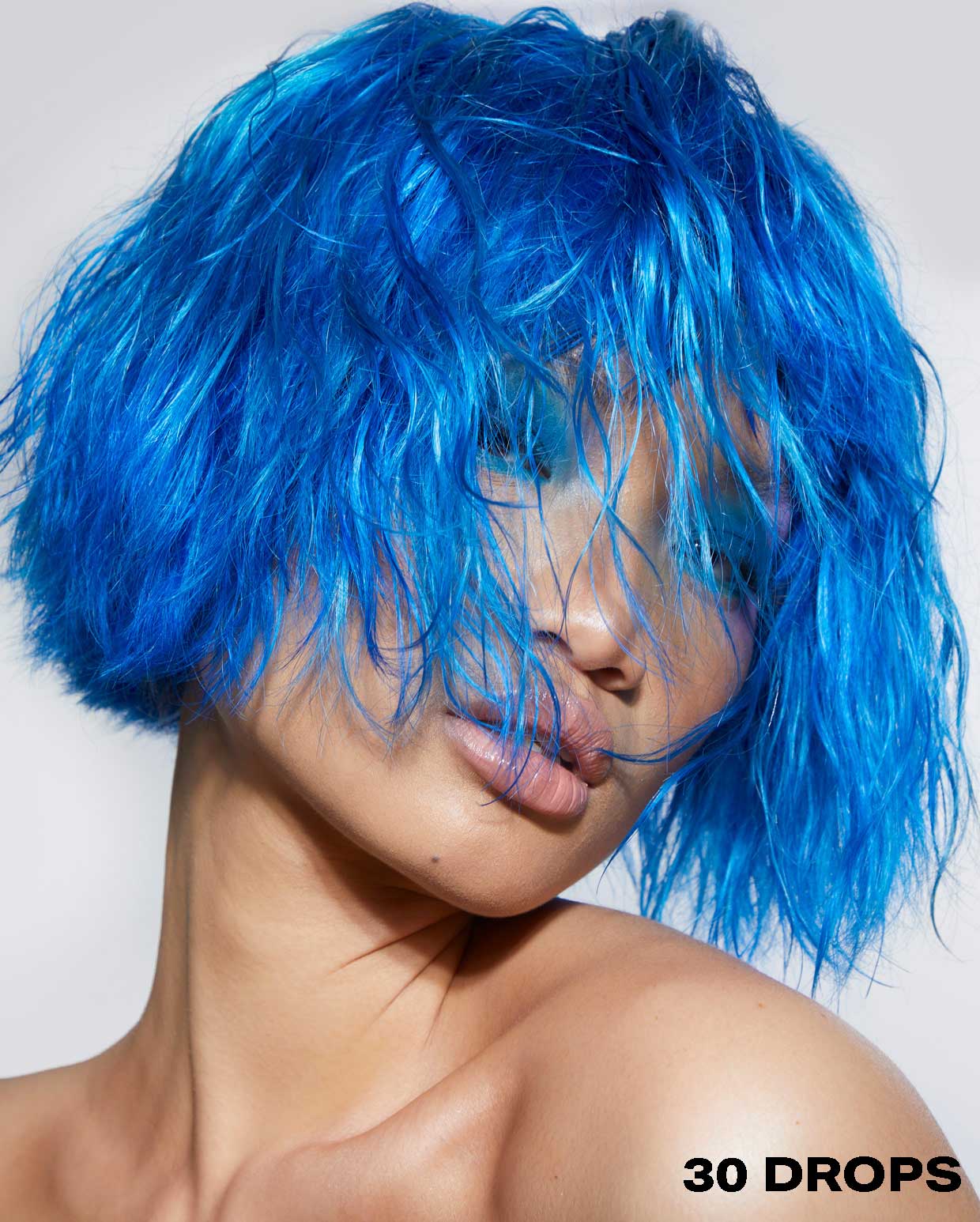 Blue Hair Dye DROP IT Kit