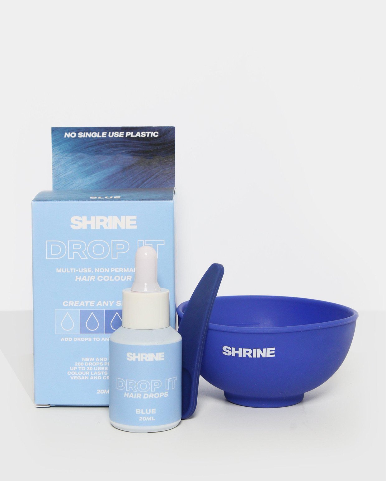 Blue Hair Dye DROP IT Kit