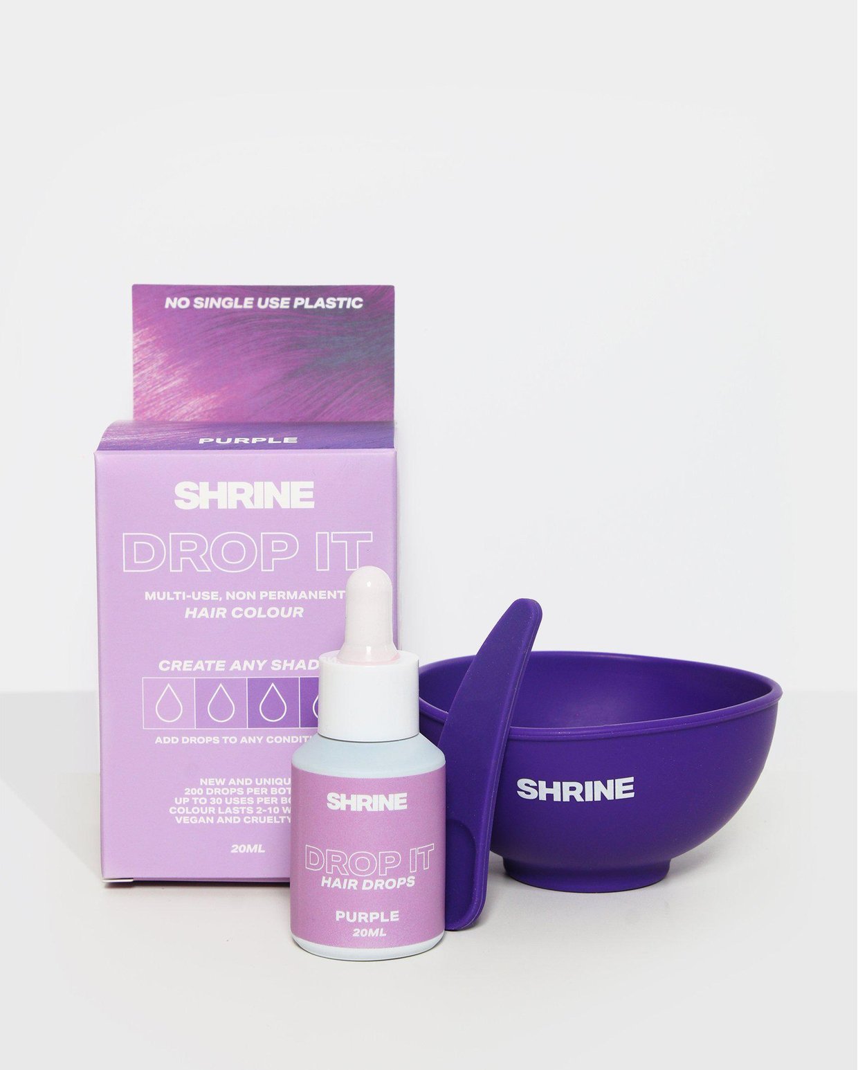 Purple Hair Dye - DROP IT Kit - SHRINE