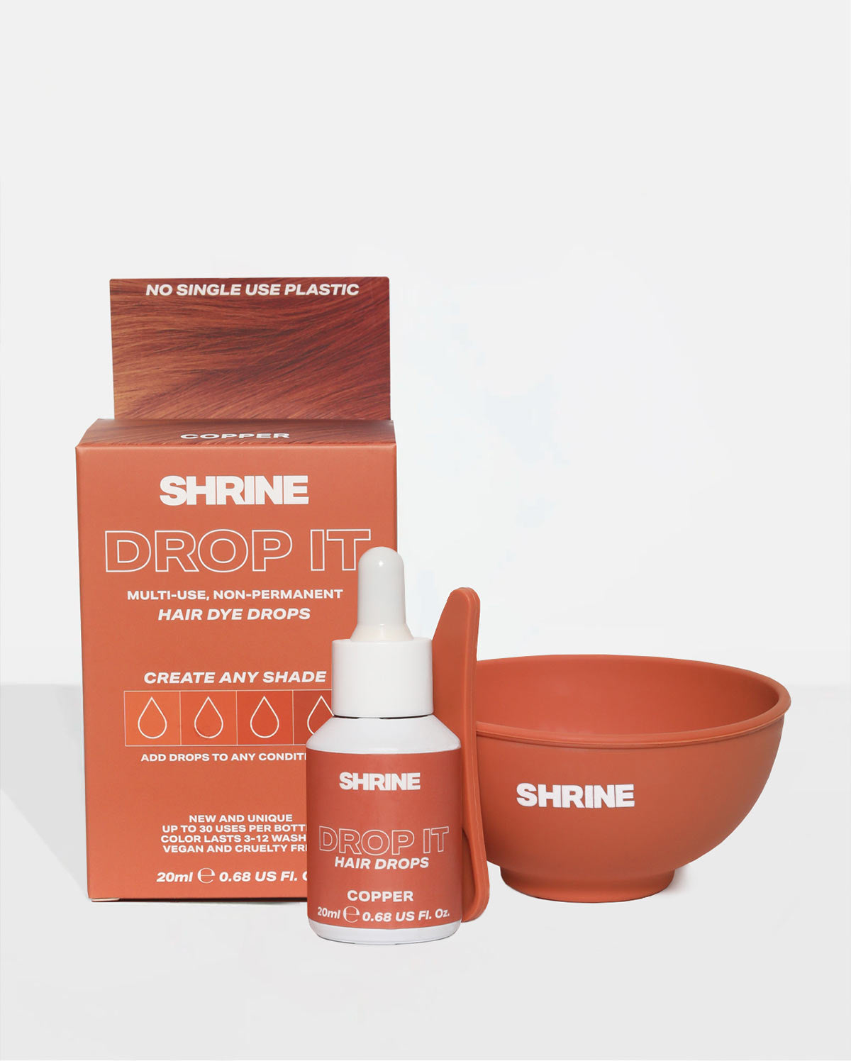 Copper Hair Dye - DROP IT Kit - SHRINE